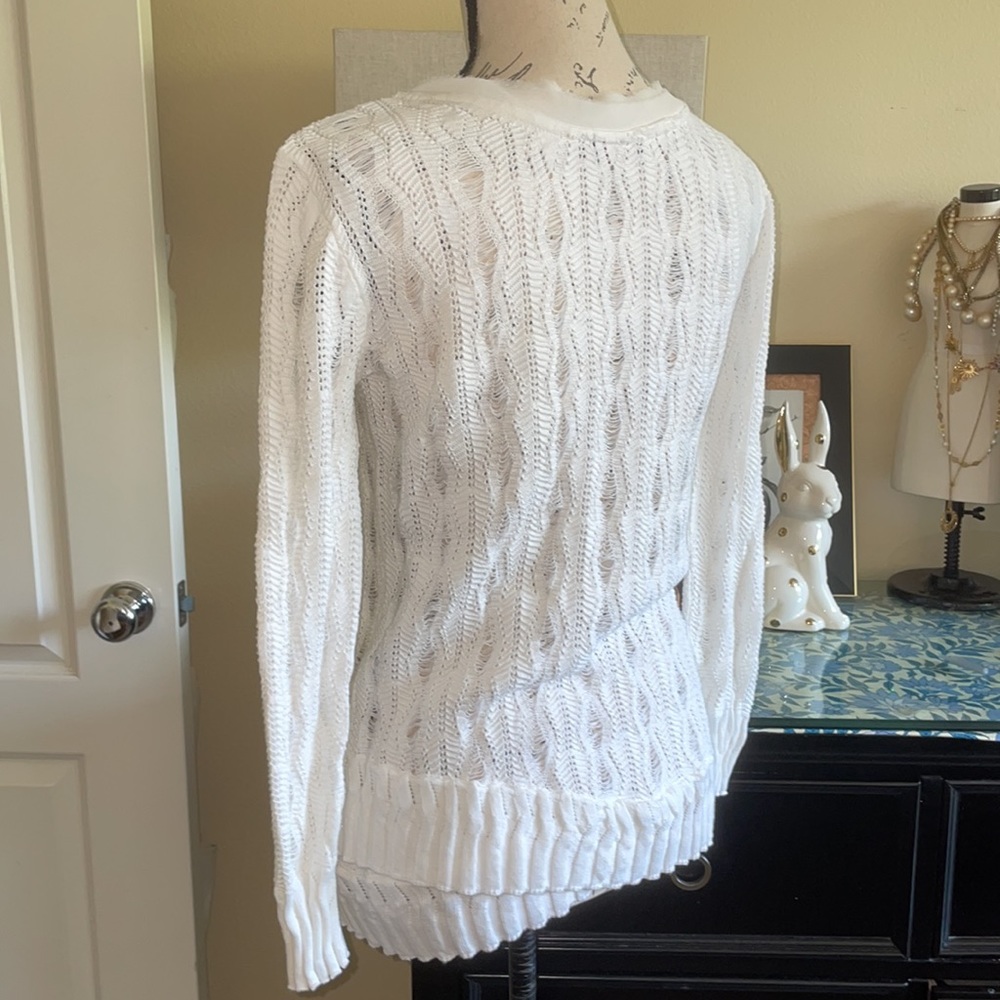 mark. Open Weave Sweater - Picture 8 of 10